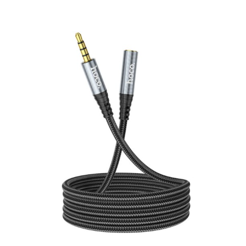 Кабель AUX Hoco UPA20 audio cable 3.5mm male to female 2m