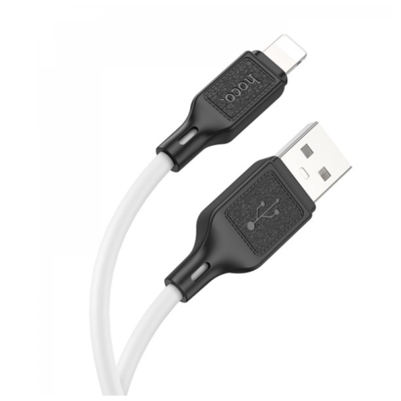 Кабель Hoco X90 USB-Lightning 2.4A 1m White