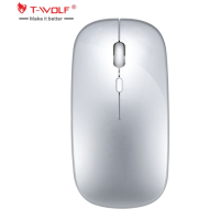 Беспроводная мышь T-Wolf X1 4 кнопки, USB 2.4GHz / Bluetooth, 1000–1600 DPI