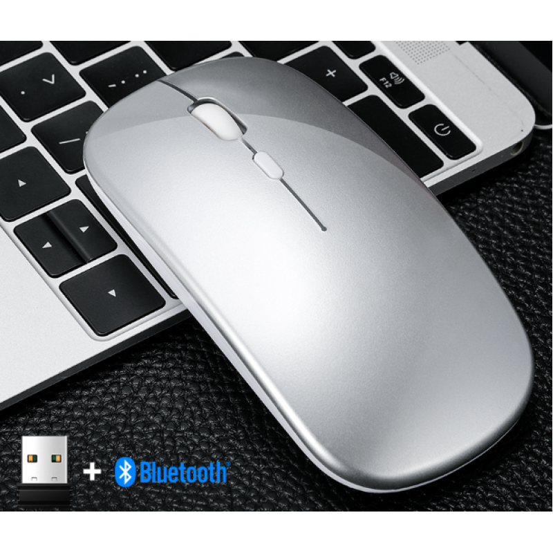 Бездротова мишка T-Wolf X1 4 кнопки, USB 2.4GHz / Bluetooth, 1000–1600 DPI