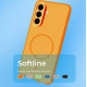 Чохол накладка Proove Softline Case with Magnetic Ring Xiaomi Redmi Note 14 4G Orange