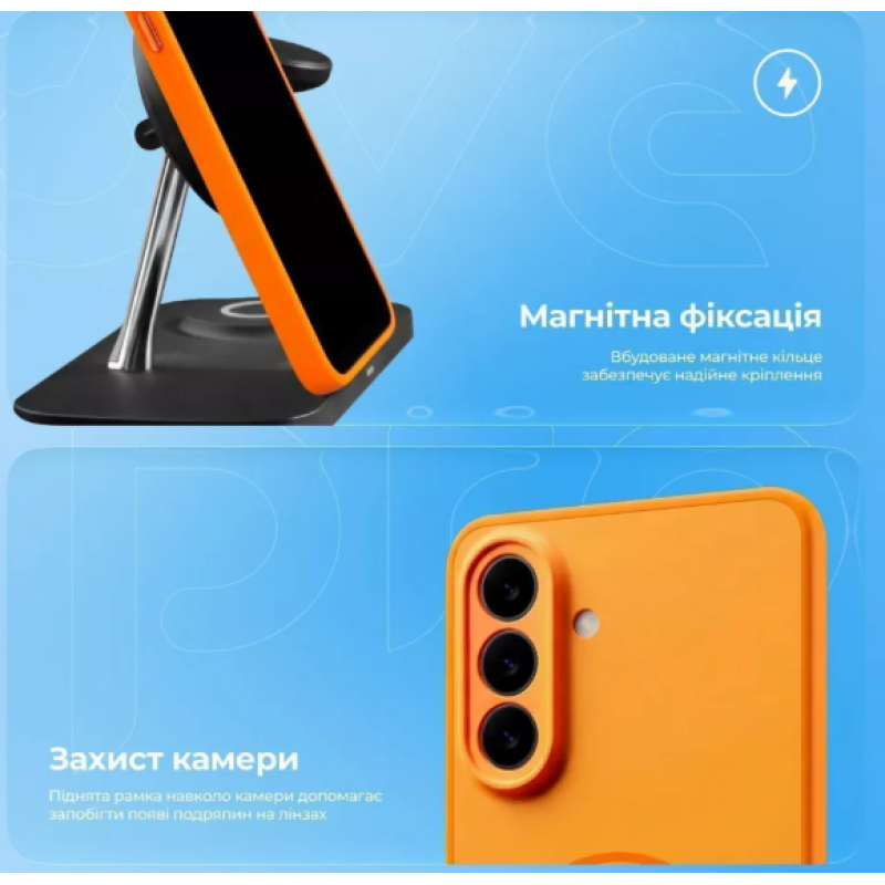 Чохол накладка Proove Softline Case with Magnetic Ring Xiaomi Redmi Note 14 4G Orange