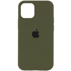 Чохол Silicone Case iPhone 13 Pro Зелений (Dark Olive)