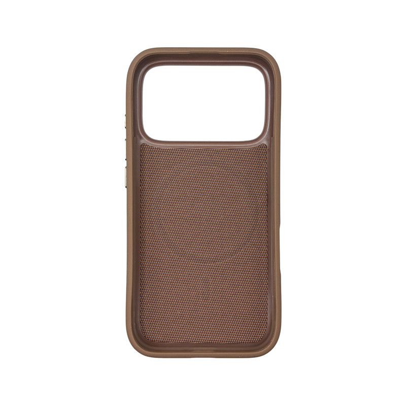 Чехол накладка TechWoven Case iPhone 17 Pro Max Brown