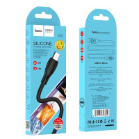Кабель USB-Micro USB Hoco X61 1m 2.4A