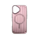 Чехол накладка Line Case with MagSafe iPhone 16 Pink