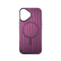 Чехол накладка Line Case with MagSafe iPhone 16 Burgundy
