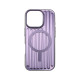 Чехол накладка Line Case with MagSafe iPhone 16 Pro Max Purple
