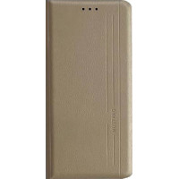 Чохол книжка Mustang шкіра Xiaomi Redmi 9A Золотий