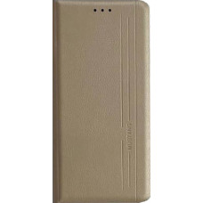Чохол книжка Mustang шкіра Xiaomi Redmi 9A Золотий