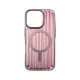 Чехол накладка Line Case with MagSafe iPhone 15 Pro Max Pink