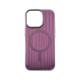 Чехол накладка Line Case with MagSafe iPhone 15 Pro Max Burgundy