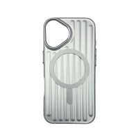 Чехол накладка Line Case with MagSafe iPhone 17 Silver