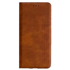 Чохол книжка Mustang шкіра Xiaomi Redmi 9A Коричневий
