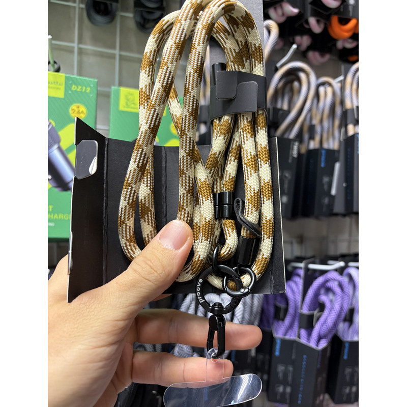Шнурок Crossbody Proove Twist beige/brown