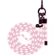 Шнурок Crossbody Proove Twist white/pink