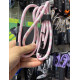 Шнурок Crossbody Proove Twist white/pink