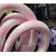 Шнурок Crossbody Proove Twist white/pink