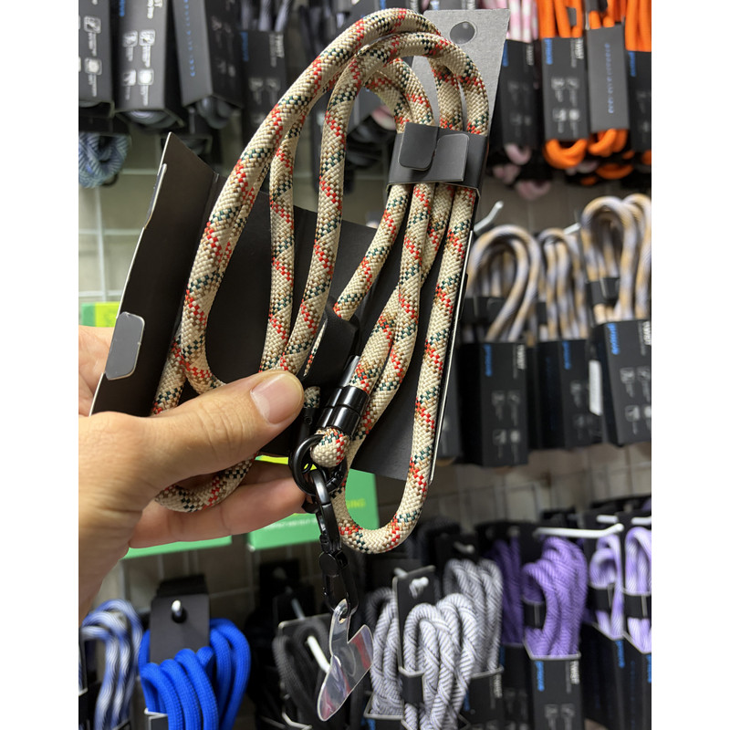 Шнурок Crossbody Proove Twist beige/red