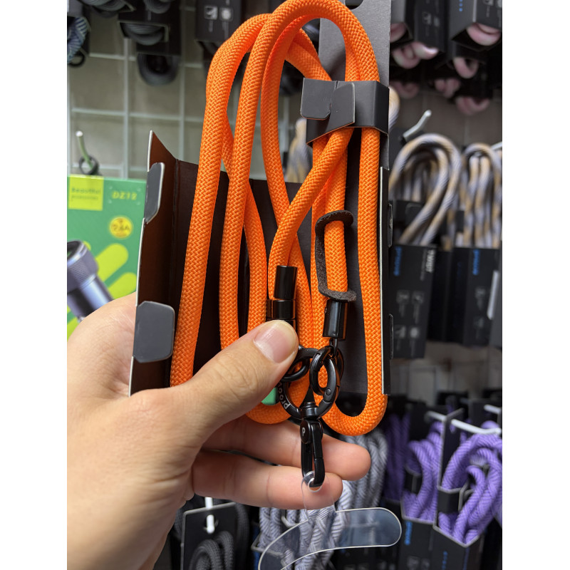 Шнурок Crossbody Proove Twist orange