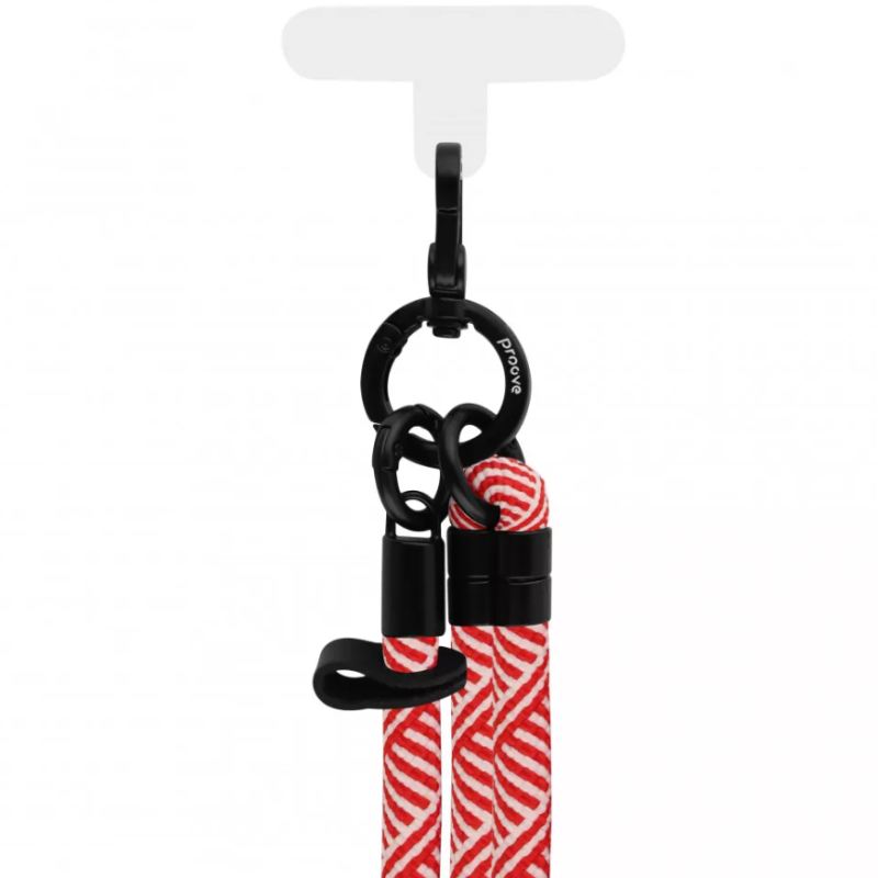 Шнурок Crossbody Proove Twist Line black/white