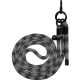 Шнурок Crossbody Proove Twist Spiral black/silver