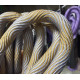 Шнурок Crossbody Proove Twist Spiral silver/gold