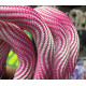 Шнурок Crossbody Proove Twist Spiral white/pink