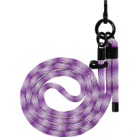 Шнурок Crossbody Proove Twist Spiral purple/white