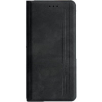 Чехол книжка Mustang кожа Xiaomi Redmi 9A Серый