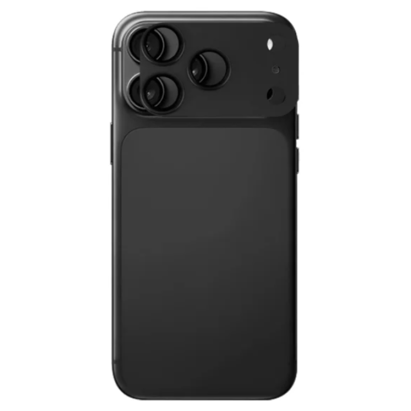 Защитное стекло для камеры iPhone 18 pro Fibra Shield Black