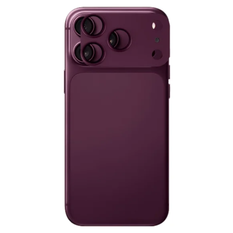 Захисне скло на камеру iPhone 18 Pro Max Fibra Shield Burgundy