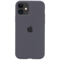Чехол Silicone Case iPhone 11 серый