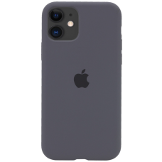 Чехол Silicone Case iPhone 11 серый