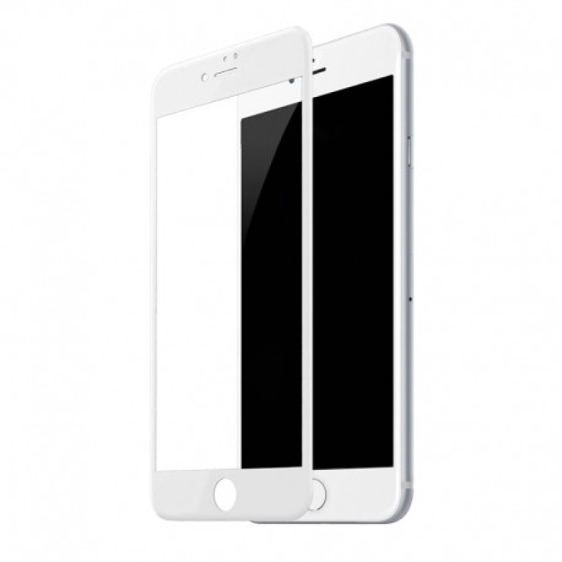 Защитное стекло iPhone 6/6s 5D white