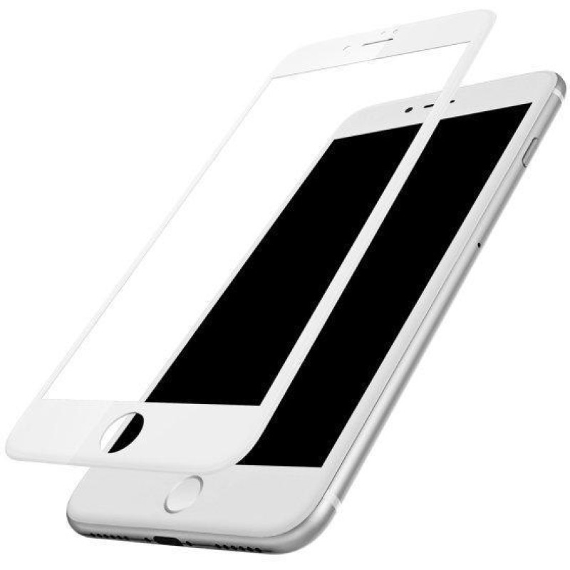Защитное стекло iPhone 6/6s 5D white