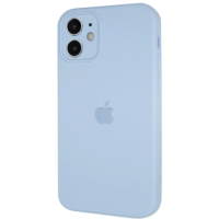 Чохол Silicone Case Square Full+Camera iPhone 11 блакитний (Azure)