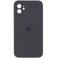 Чехол Silicone Case Square Full+Camera iPhone 11 темно-серый (Dark grey)