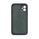 Чохол Silicone Case Square Full+Camera iPhone 11 сірий (Stone)