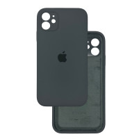 Чехол Silicone Case Square Full+Camera iPhone 11 серый (Stone)