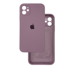 Чехол Silicone Case Square Full+Camera iPhone 11 лиловый (Lilac Pride)