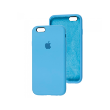 Чехол Silicone Case iPhone 6/6s голубой