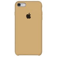 Чехол Silicone Case iPhone 6/6s Горчичный