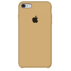 Чехол Silicone Case iPhone 6/6s Горчичный