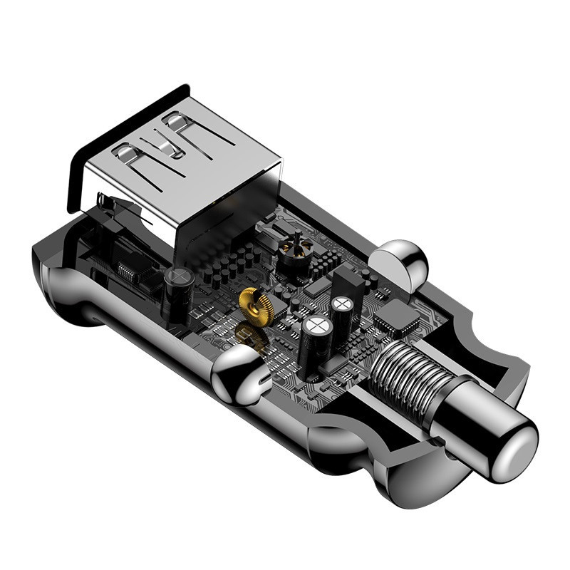 АЗУ Baseus Grain 2USB 3.1 A CCALL-ML Черный