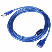 Кабель-подовжувач USB 5m синій