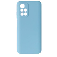 Чохол накладка Silicone Case Xiaomi Redmi 10 Блакитний