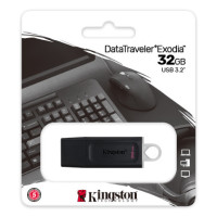 USB Flash Kingston Exodia 32Gb 3.2 черная