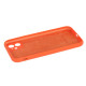 Чохол Silicone Case Square Full+Camera iPhone 11 жовтогарячий