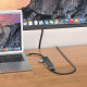 HUB USB-C Hoco HB24 HDMI+USB3.0+USB2.0+SD+TF+PD